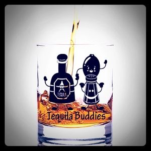 Handcrafted Tequila Buddies Shot Glass